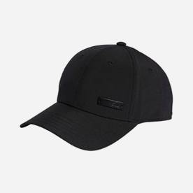 Black baseball cap on white background