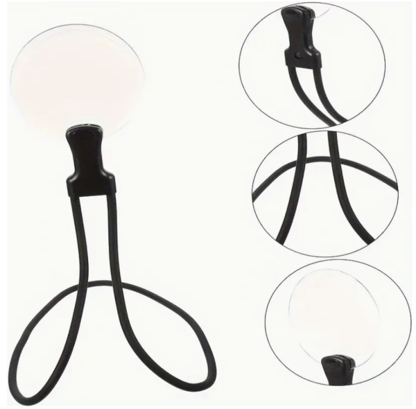 Black eyelash curler with two transparent pad replacements